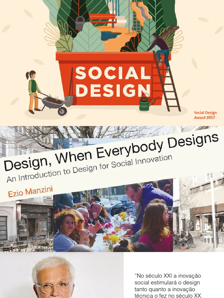 O Papel do Design Social no Século XXI | PDF | Sociologia | Esboço