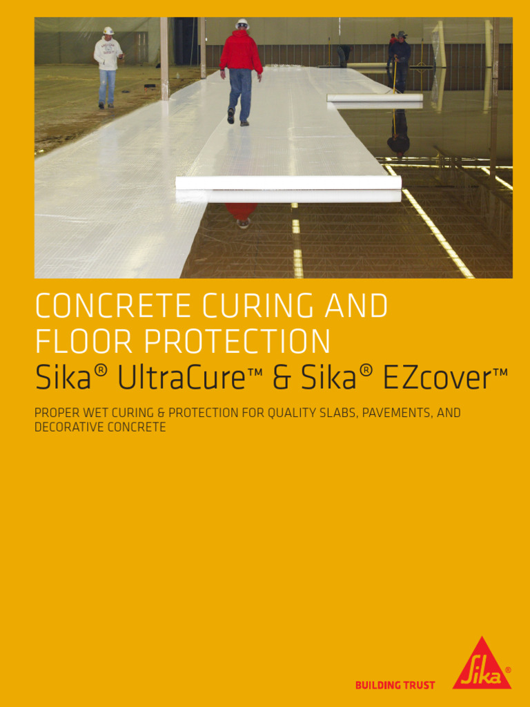 Curing Blanket Brochure | PDF | Concrete | Road Surface