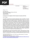 February 21, 2012 Request FDA Investigation of CellTex and RNL Bio