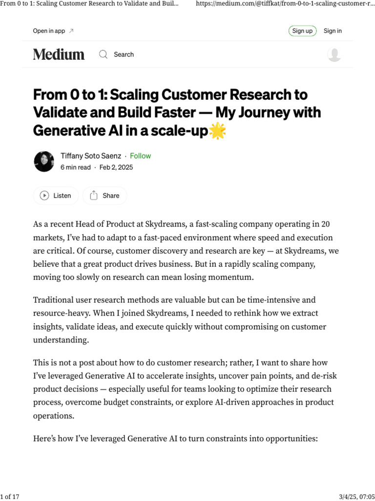Accelerating Research with Generative AI | PDF | Artificial ...