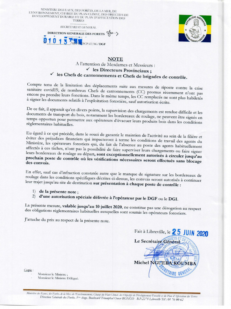 Note Aux DP, CC Et CB | PDF