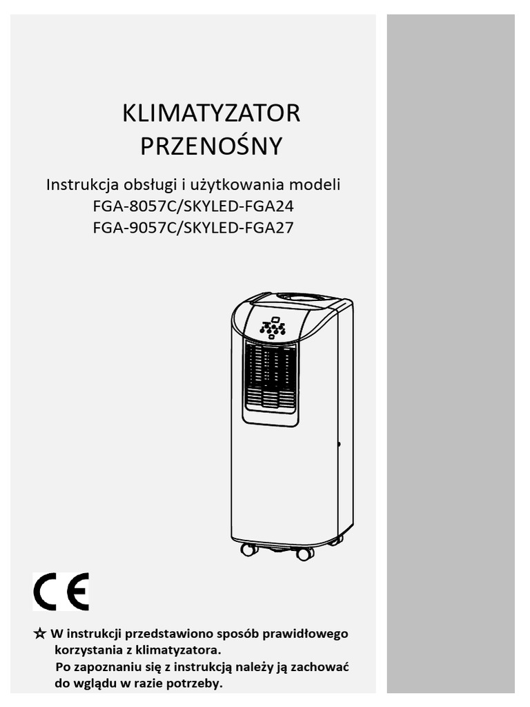 Instrukcja Obslugi I Uzytkowania SKYLED-FGA | PDF
