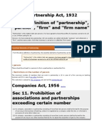 Indian Partnership Act