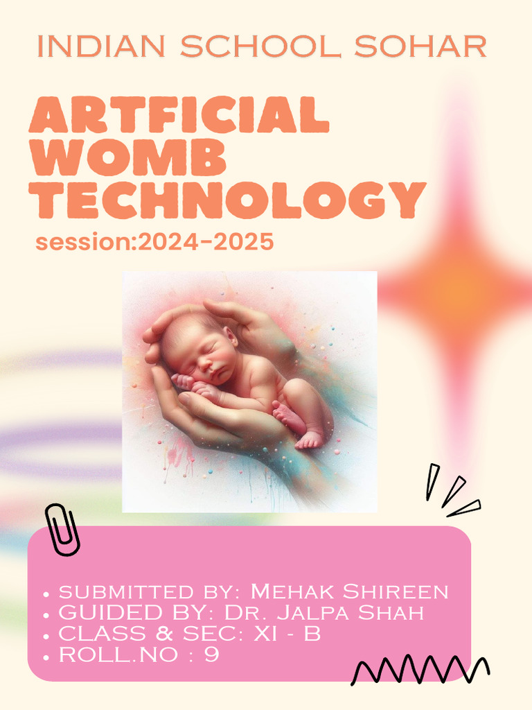Bio Project Cover Page (6) | PDF | Preterm Birth | Fetus
