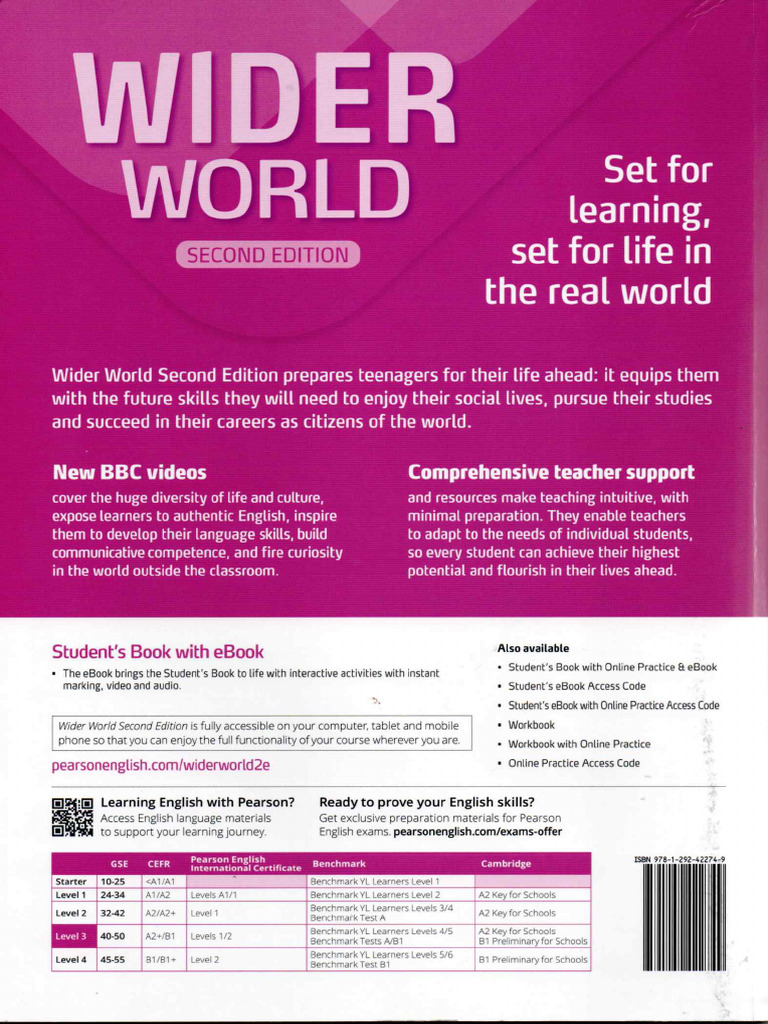 WIDER WORLD 3 2° EDITION Student S Book and eBooK0146 | PDF