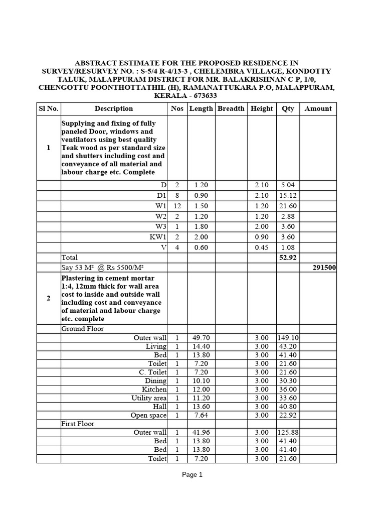 Balakrishnan C P | PDF | Architectural Elements | Building Technology
