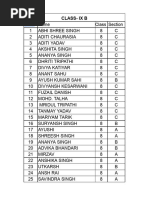 Student Names List by Grade | PDF