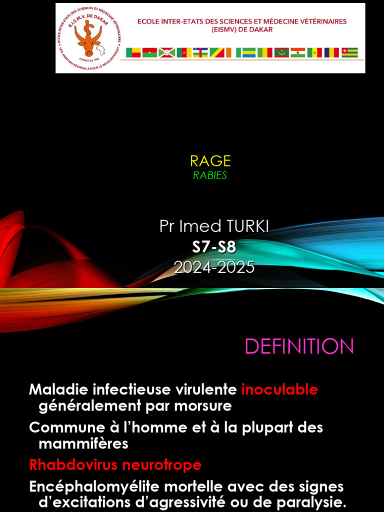 Comprendre la Rage et ses Impacts | PDF | Rage (maladie) | Vaccination