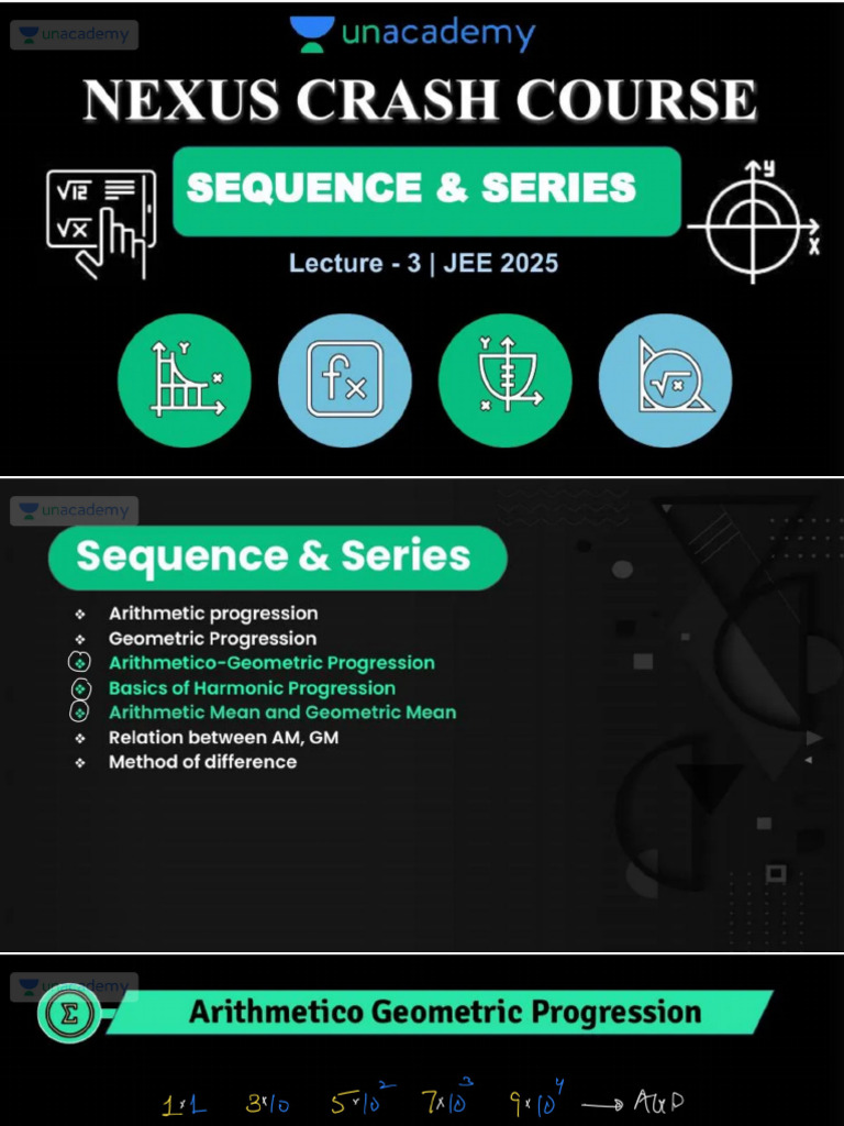 Sequence and Series 3 | PDF