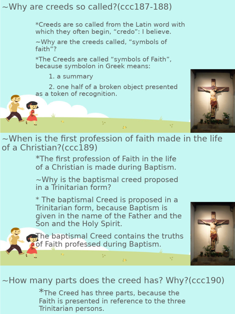 Understanding Christian Creeds Explained | PDF