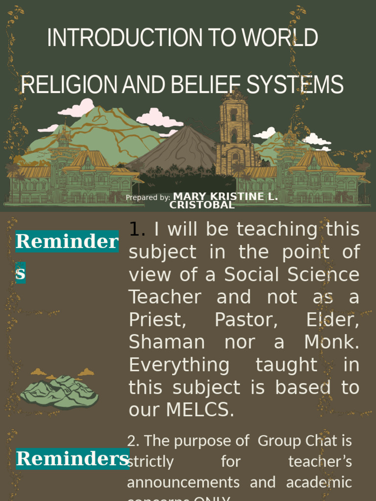 Introduction to World Religions Guide | PDF | Spirituality | God