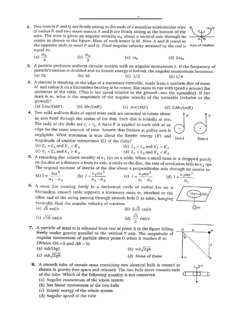 Angular Momentum 1 | PDF