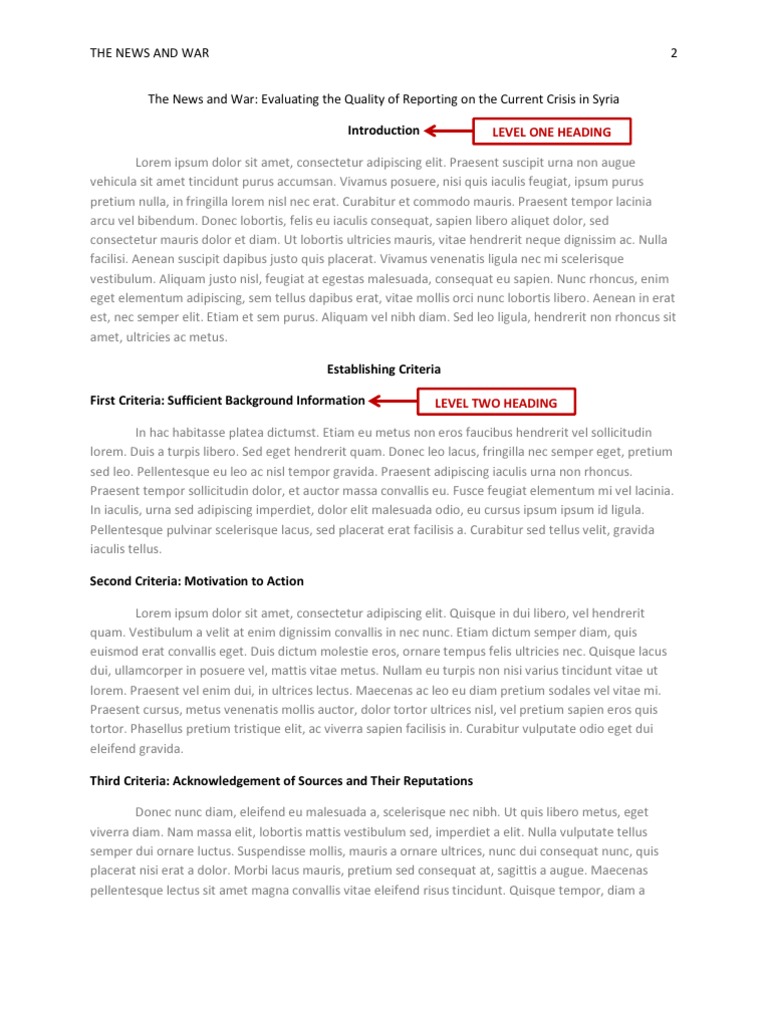 APA Sample | PDF