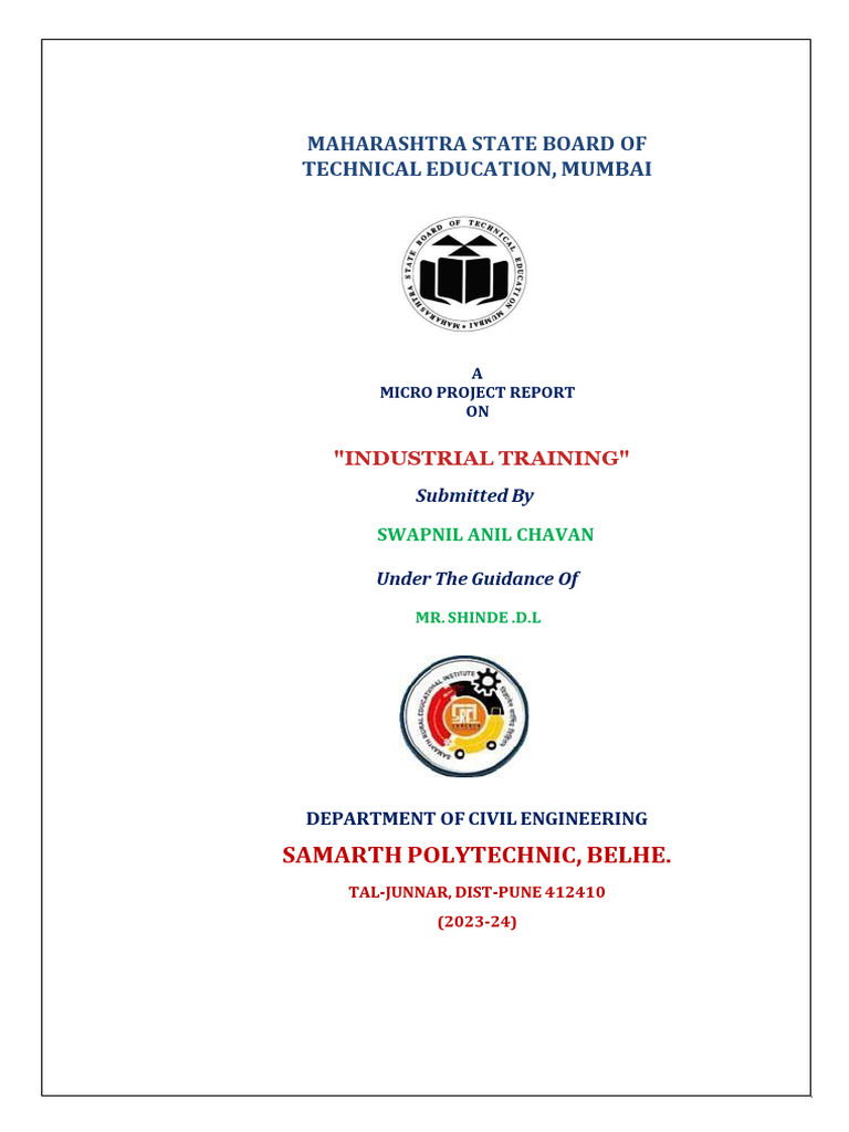 Swapnil Industrial Report 3996-1 | PDF | Concrete | Personal Protective ...