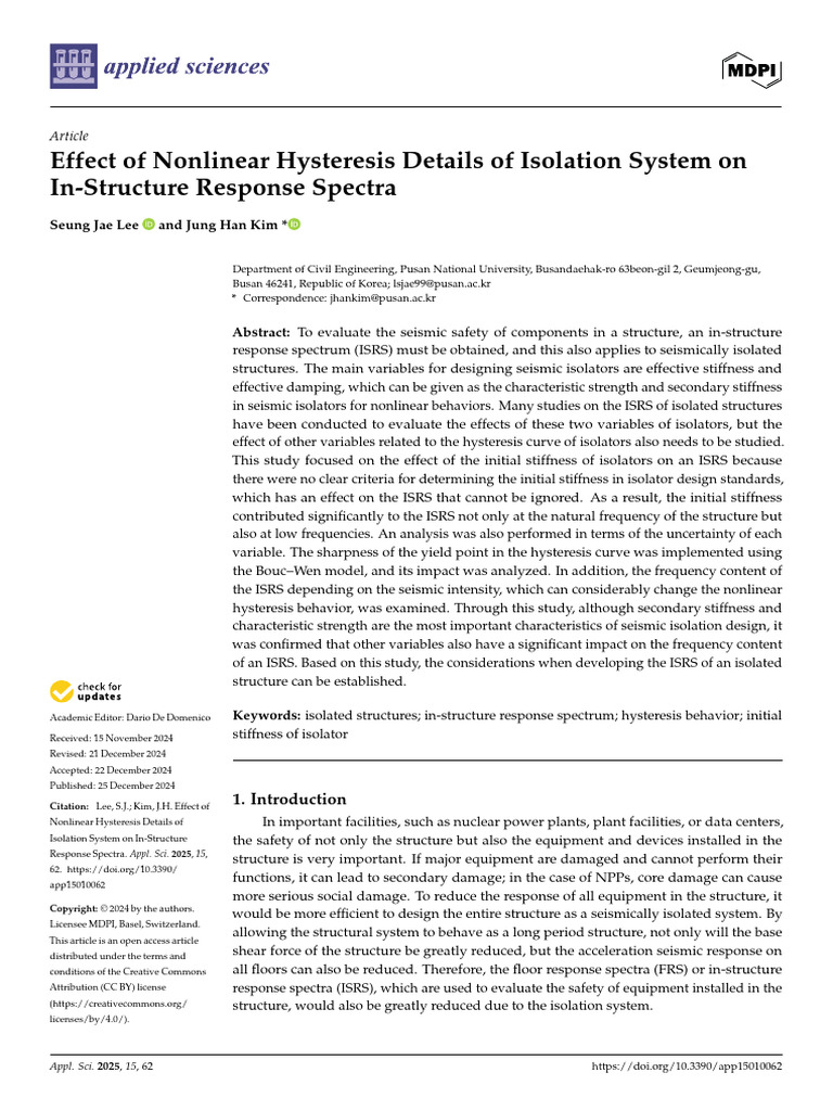 Effect of Nonlinear Hysteresis | PDF | Nonlinear System | Strength Of ...