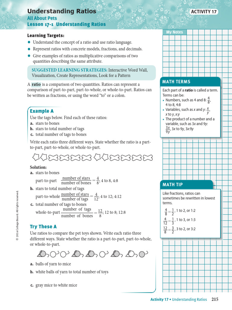 Understanding Ratios in Math | PDF | Ratio | Numbers