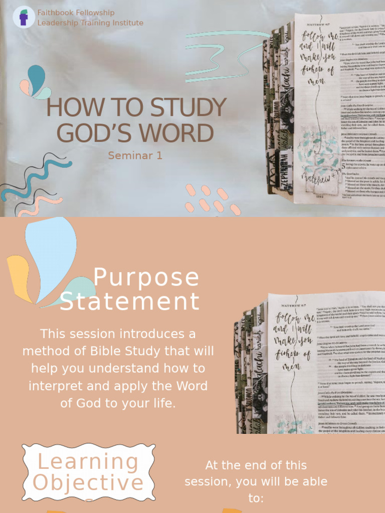 Effective Bible Study Techniques | PDF | Bible | Truth