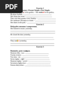 Present Simple Tense Online PDF Exercise Live Worksheets | PDF
