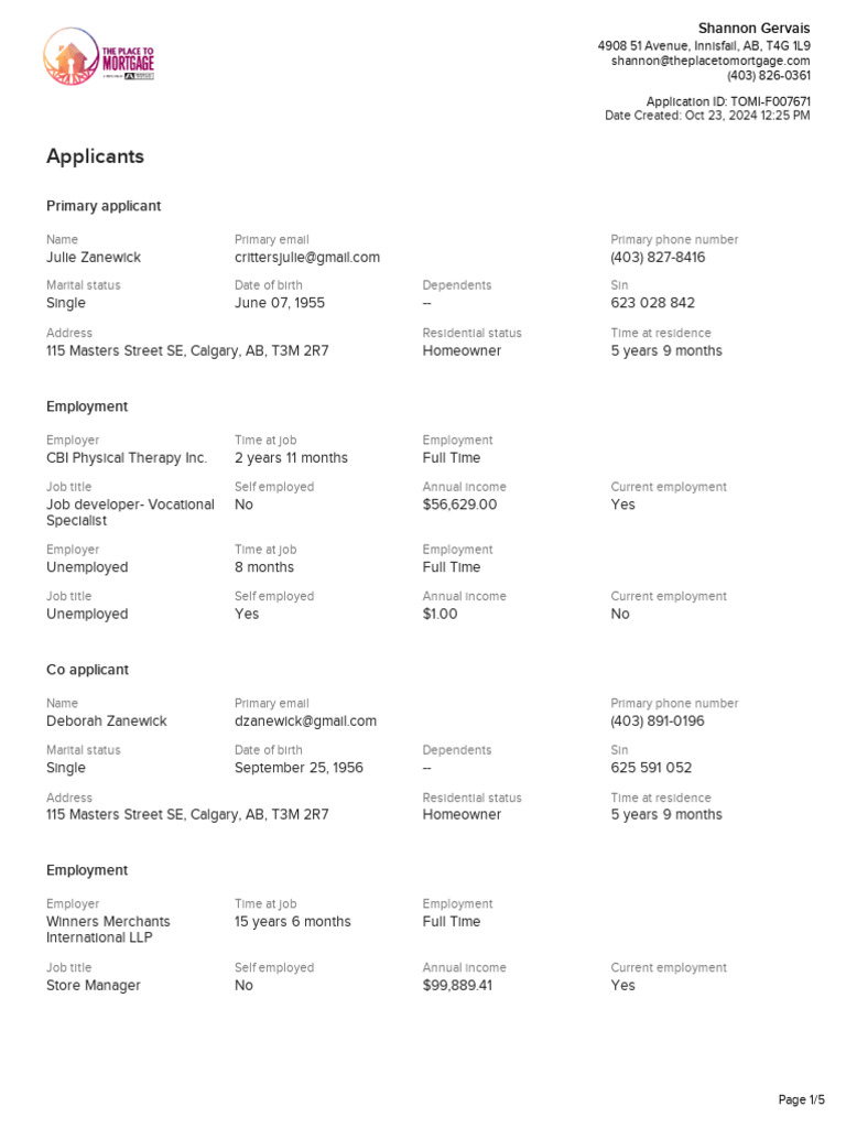 RRIF and Mortgage Application Details | PDF | Mortgages | Taxes