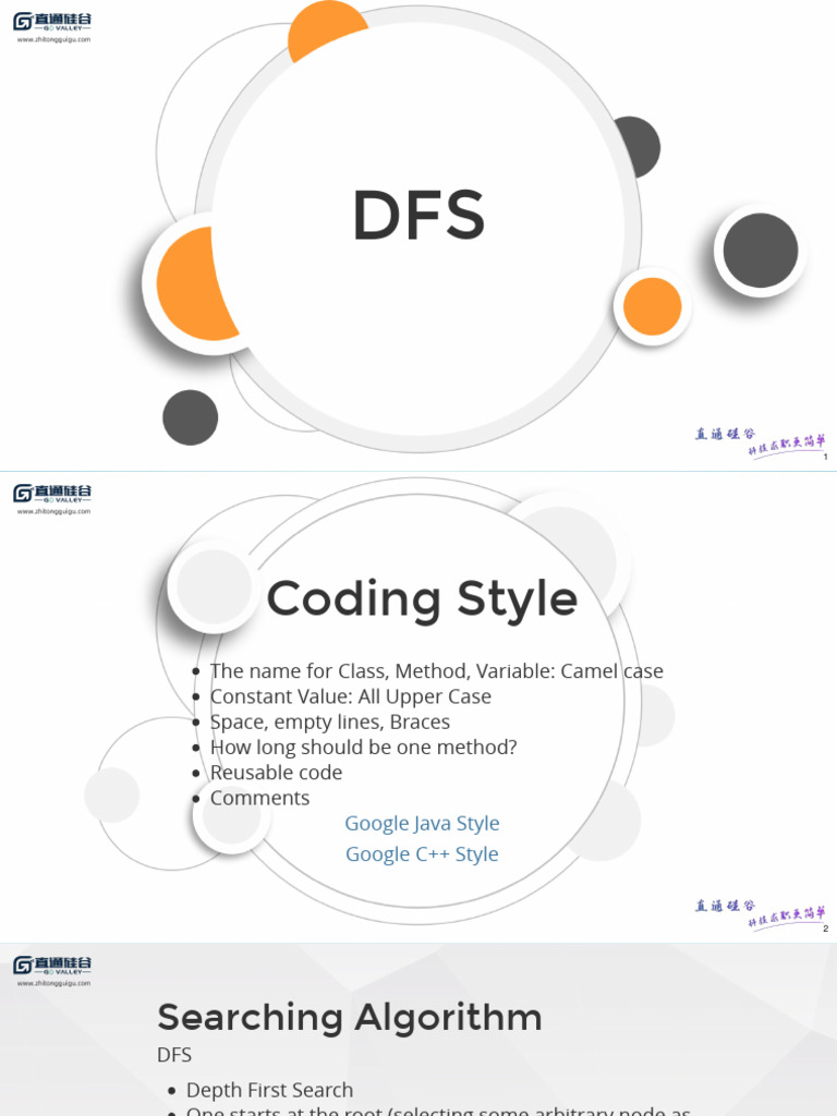 【直通硅谷】DFS02 | PDF | Algorithms | Theoretical Computer Science