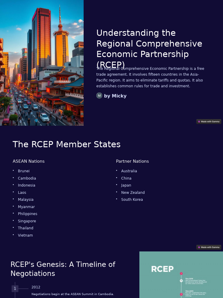Understanding The Regional Comprehensive Economic Partnership RCEP ...