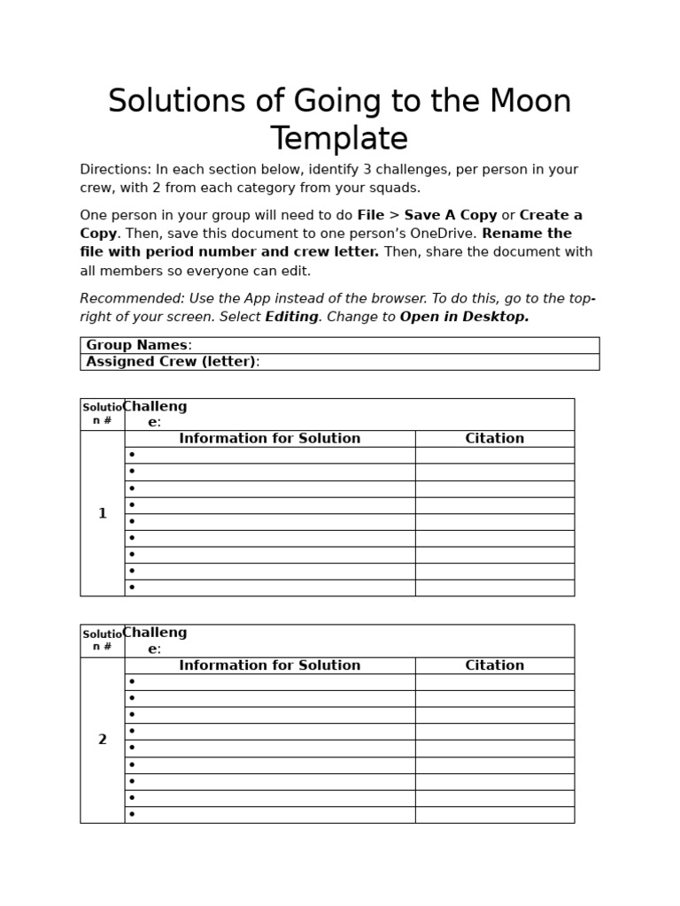 Solutions Template | PDF | Written Communication | Writing