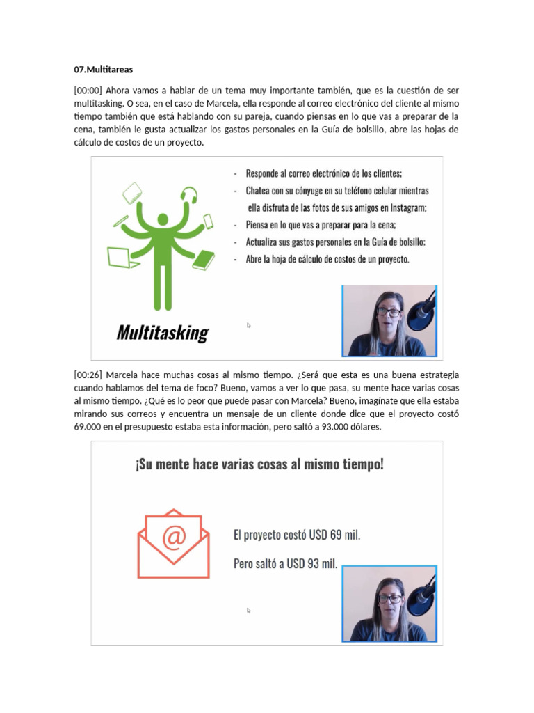 07 Multitareas | PDF | Procesos mentales | Neurociencia