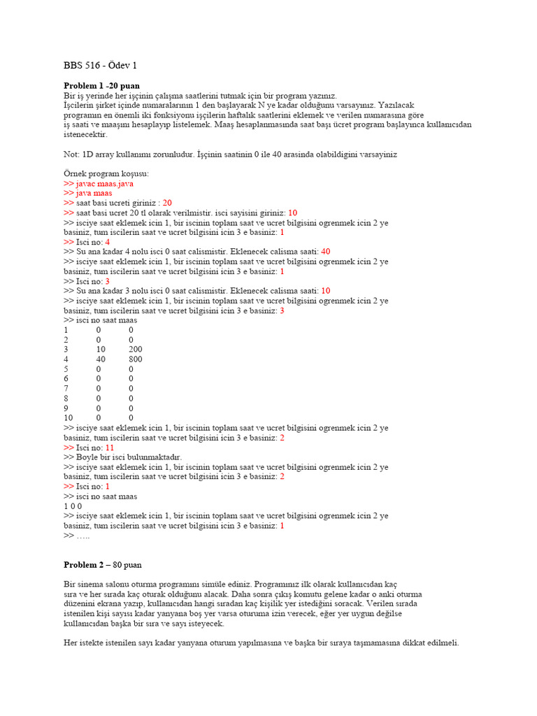 Odev 1 | PDF