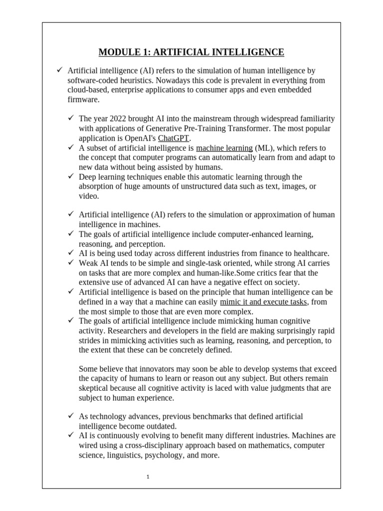 Understanding Artificial Intelligence Basics | PDF | Artificial ...