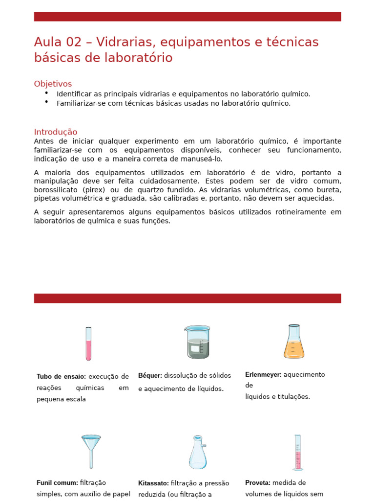 Equipamentos e Técnicas de Laboratório | PDF | Filtragem | Química
