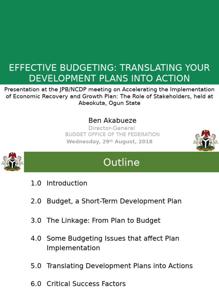 Effective Budgeting | PDF | Government Budget | Taxes