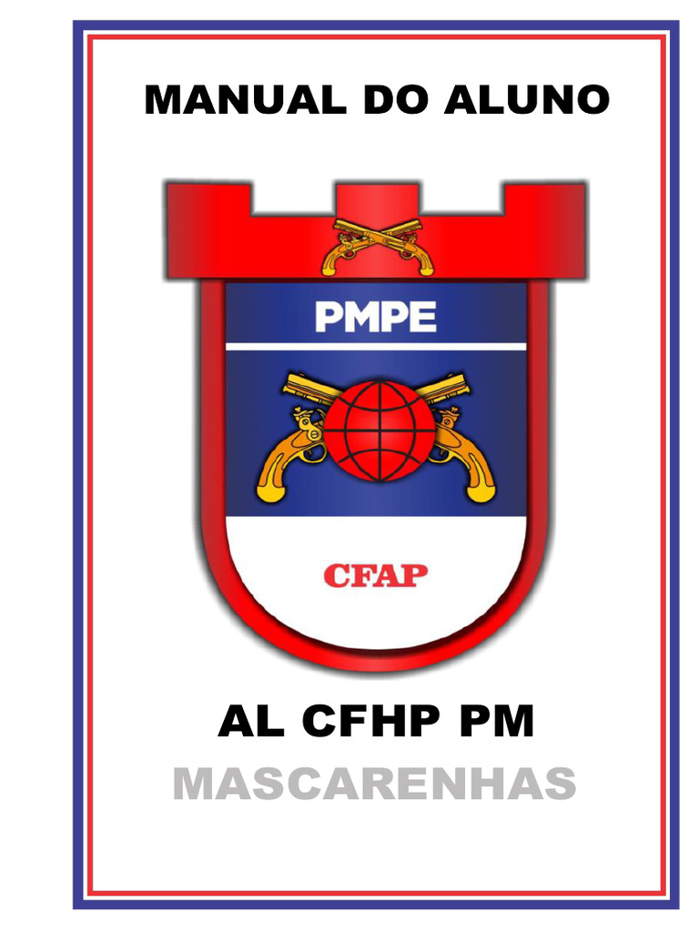 Manual do CFHP PMPE 2024 | PDF | Pedagogia | Polícia