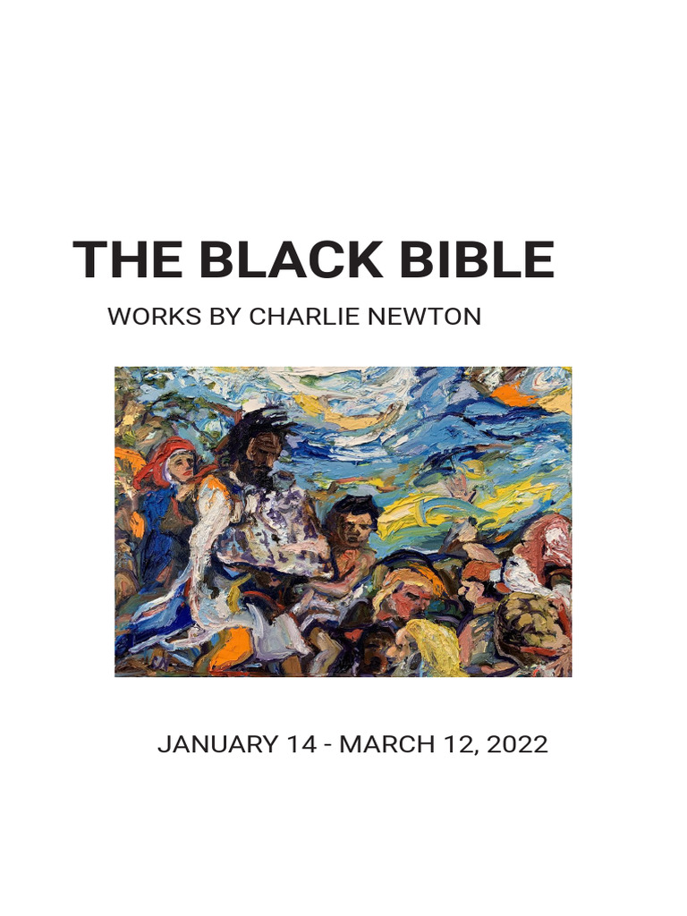 Charlie Newton Exhibition Booklet2 | PDF | Acrylic Paint | Bible