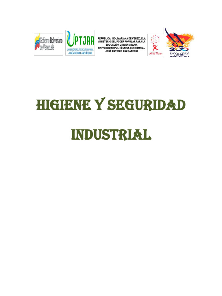 Higiene y Seguridad Industrial Esencial | PDF | Seguridad y salud ...