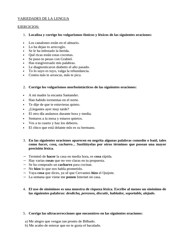 ejercicios-sobre-variedades-de-la-lengua-pdf