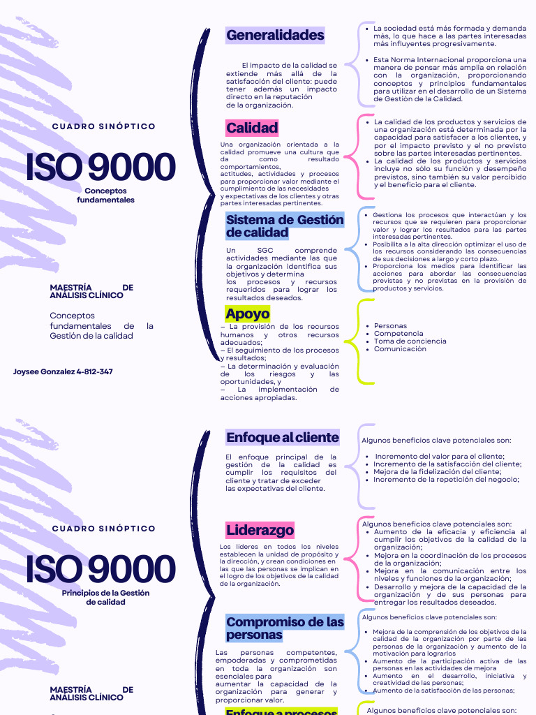Principios de Gestión de Calidad ISO 9000 | PDF | Gestión de la calidad ...