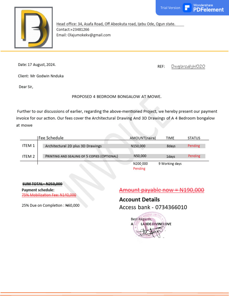 MR Godwins | PDF