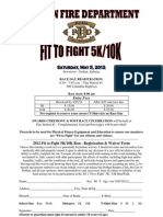2012 Fit To Fight Registration