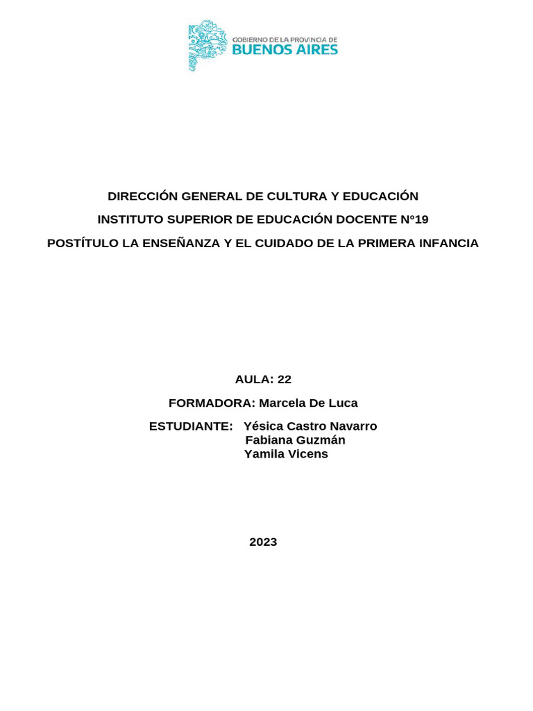 Arte y Educación en la Primera Infancia | PDF | Plan de estudios ...