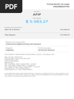 Constatación de Comprobantes CAE AFIP | PDF