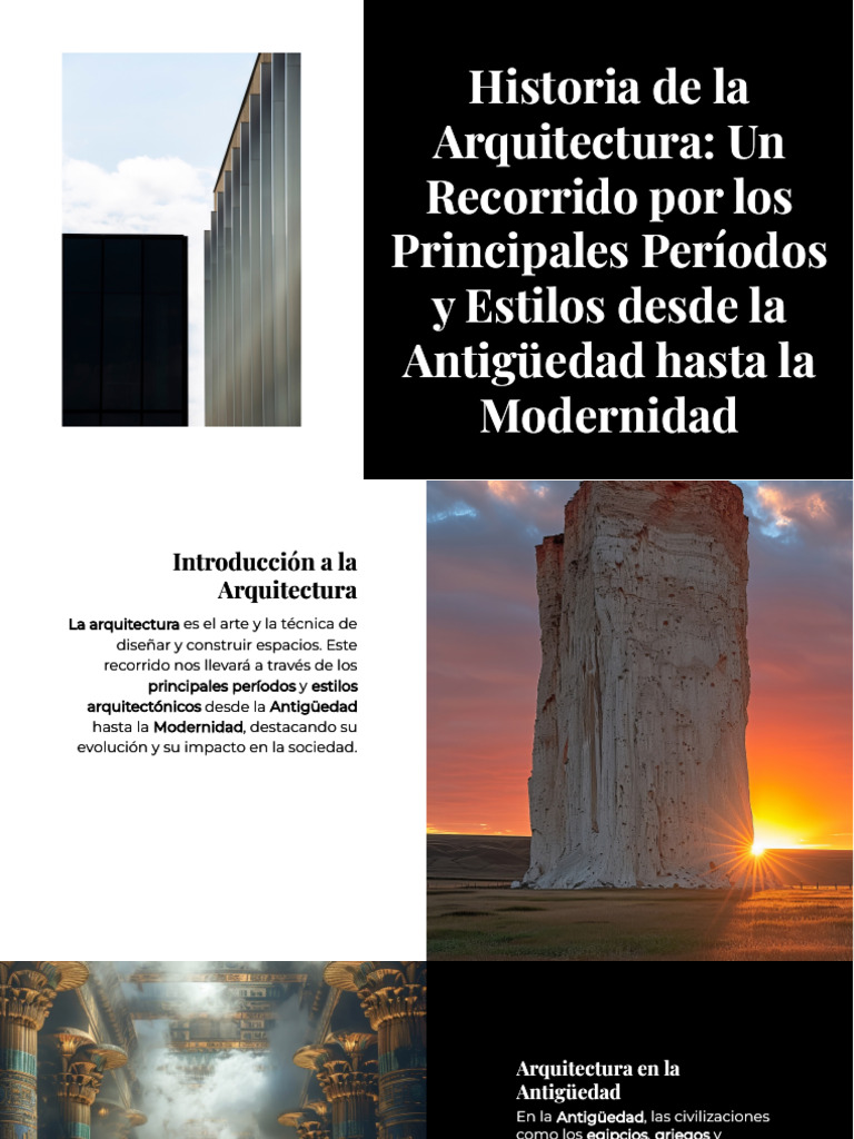 Evolución de la Arquitectura a través del Tiempo | PDF