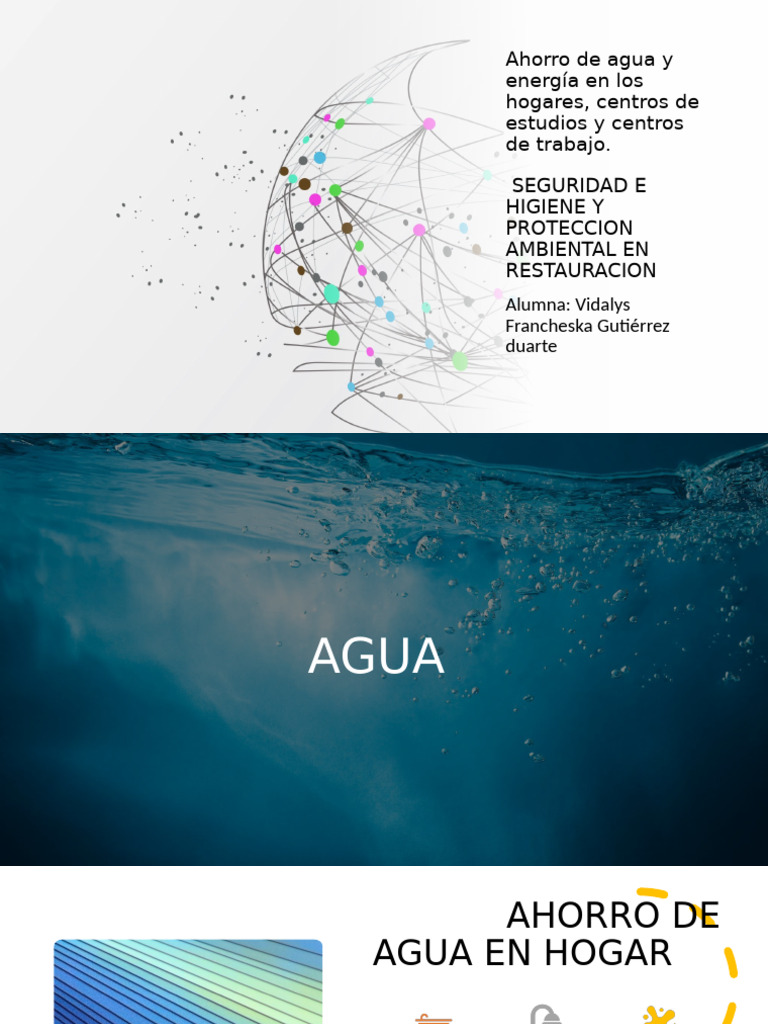 Ahorro Agua y Energía en Hogares y Trabajo | PDF | Uso eficiente de ...