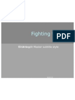 Fighting The War: Click To Edit Master Subtitle Style Blitzkrieg