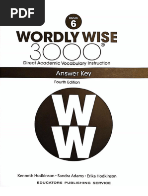 Wordly Wise 6 Answer Book | PDF