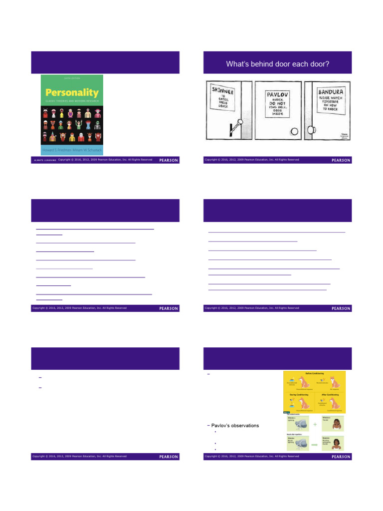 Chapter+6+Slides+Handout+Spr25 | PDF | Behaviorism | Classical Conditioning