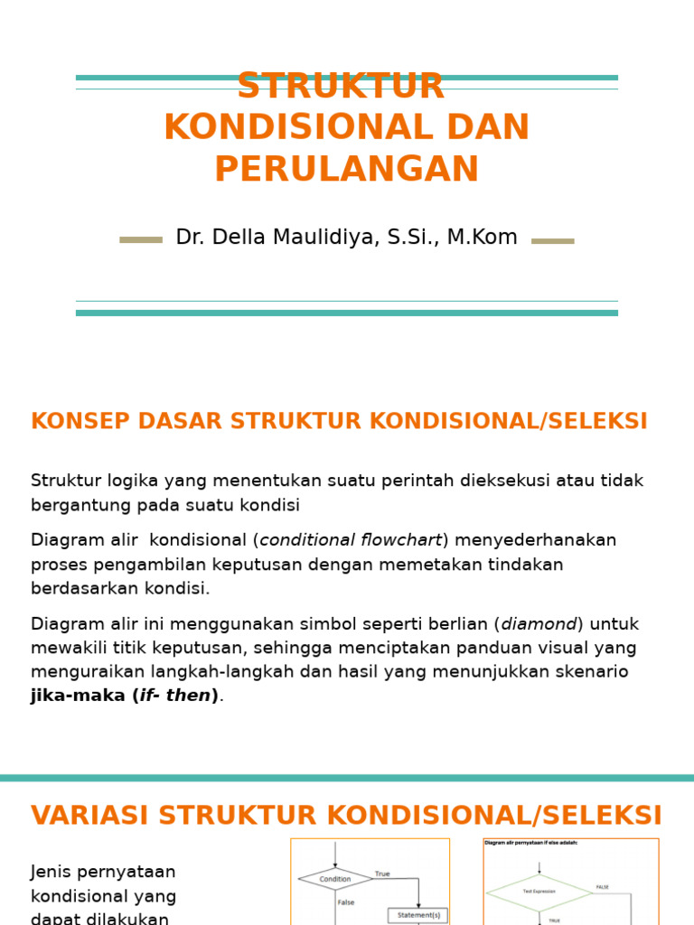 Struktur Kondisional dalam Python | PDF