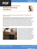 Download Occupational Therapys Role in Skilled Nursing  Facilities by The American Occupational Therapy Association  SN83544397 doc pdf