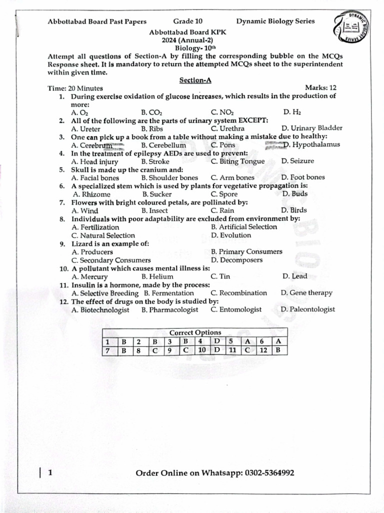 Past paper 2024 - II | PDF