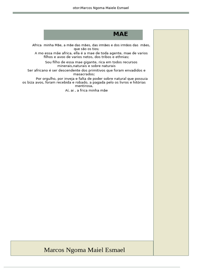 Poema Esmael | PDF
