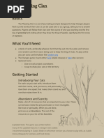 ClanGen Mod Updates: LifeGen v0.7.1 | PDF | Menu (Computing) | Software